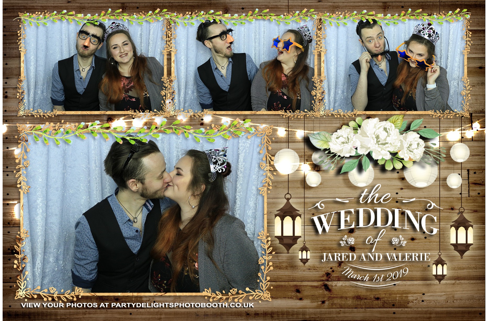 Jared and Valerie’s Wedding - Prints | View more photos from the event at gallery.partydelightsphotobooth.co.uk/u/PartyDelightsPhotoBooth/Jared-and-Valerie’s-Wedding-Prints